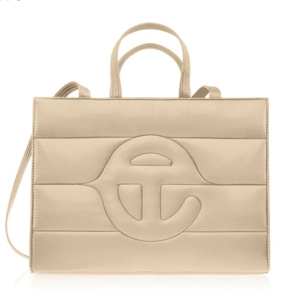 BRAND NEW - Telfar Medium Puff Shopper - Cream